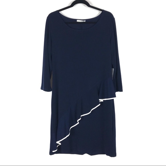 The Sophie Dress Navy Blue